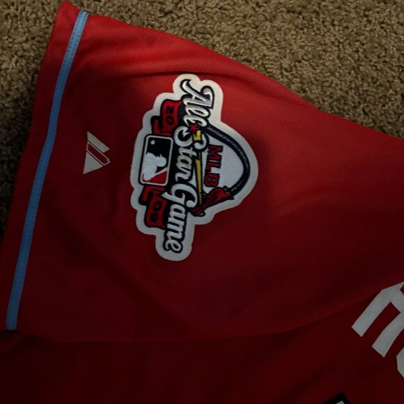 MLB Milwaukee Brewers Rare Retro All Star Jersey from HOF Closer, Trevor Hoffman - Picture 3 of 4